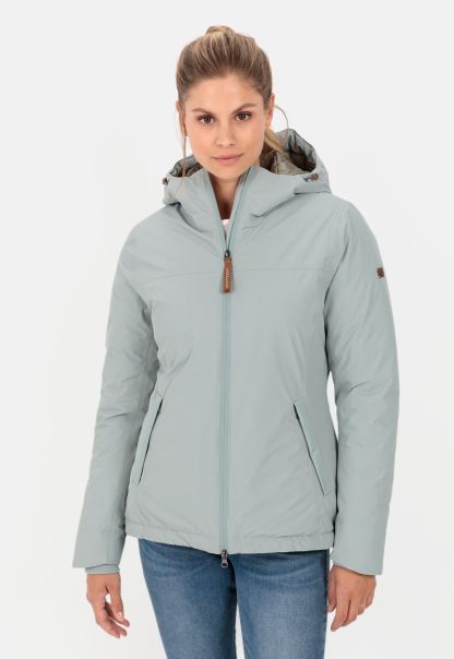 Texxxactive® Functional Jacket In Recycled Polyester Light Blue Jackets & Vests Womenswear Camel Active Fashion
