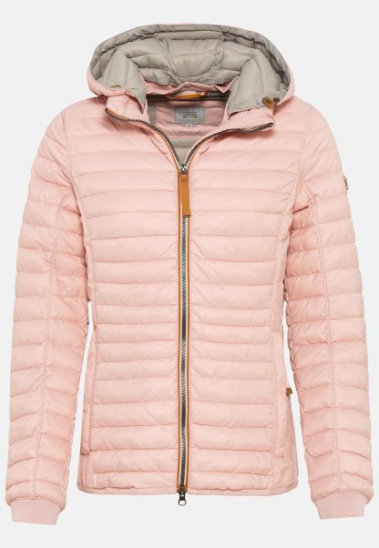 Robust Womenswear Rose Lightly Padded Quilted Jacket From Recycled Polyamide Camel Active Jackets & Vests