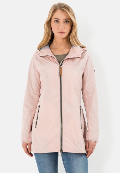 Camel Active Jackets & Vests Windbreaker Made From Recycled Polyester Versatile Womenswear Rose