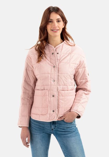 Jackets & Vests Reliable Womenswear Quilted Jacket Made From Recycled Polyester Camel Active Rose