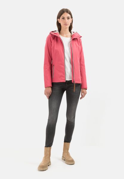 Womenswear Windbreaker From Recycled Polyester Camel Active Seamless Pink Jackets & Vests