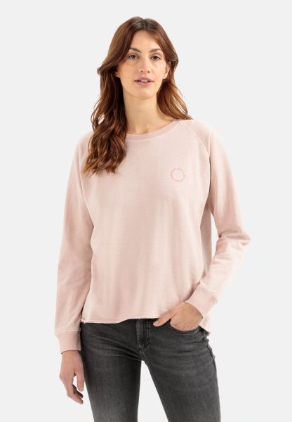 Camel Active Made-To-Order Cotton Sweatshirt Sweatshirts & Hoodies Womenswear Rose