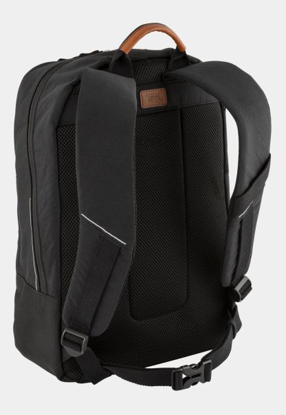 Womenswear Bags & Backpacks Backpack With Reflective Detail Stripes Cozy Camel Active Black