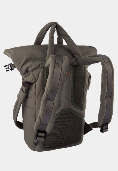 Womenswear Bags & Backpacks Camel Active Cutting-Edge Backpack Claire Padded Nylon Dark Grey