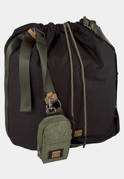 Camel Active Cross Bag Laona Made Of Lightweight Canvas Material Bags & Backpacks Black Womenswear Sale