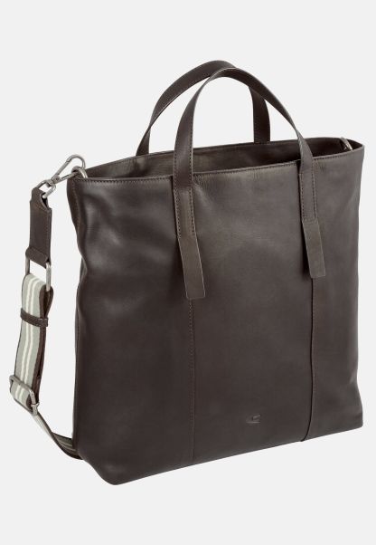 Camel Active Shopper With Adjustable Shoulder Rims Reduced Bags & Backpacks Womenswear Dark Brown
