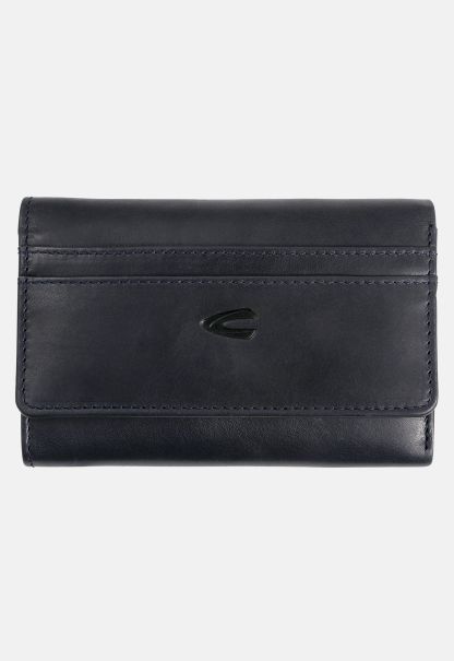 Dark Blue Wallets & Cases Discover Leather Wallet Womenswear Camel Active