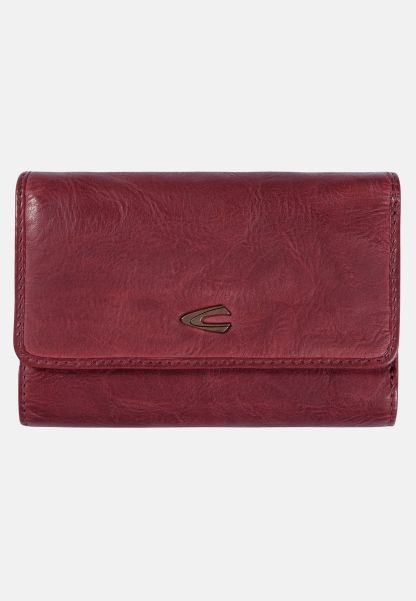 Wallets & Cases Camel Active Serene Red Leather Wallet Womenswear