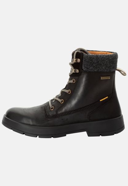 Lace-Up Boot Commute Free Boots Womenswear Camel Active Black