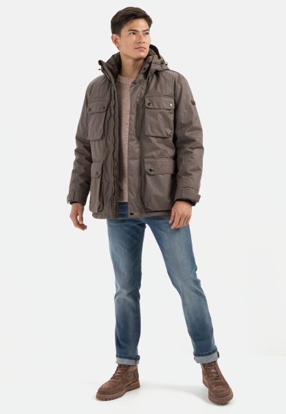 Camel Active Jackets & Vests Efficient Texxxactive® Functional Jacket Dark Brown Menswear