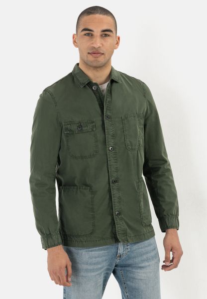 Modern Worker Jacket Green Organic Jackets & Vests Camel Active Menswear