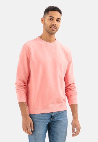Red Cotton Sweatshirt Sweatshirts & Hoodies Camel Active Time-Limited Discount Menswear