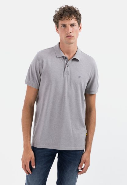 Grey Camel Active Eco-Friendly T-Shirts & Polos Menswear Short Sleeve Poloshirt Made From Cotton Mix