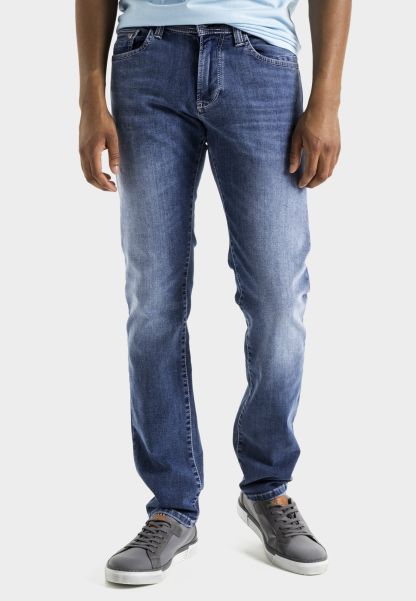 Blau Buy Slim Fit Organic Cotton-Mix Jeans Jeans Menswear Camel Active