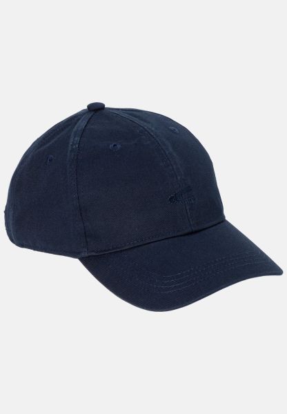 Camel Active Cotton Cap Resilient Dark Blue Menswear Caps & Hats