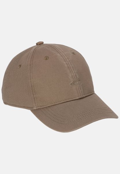 Caps & Hats Cotton Cap Camel Active Liquidation Brown Menswear