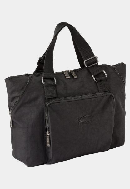 Sturdy Bags & Backpacks Black Camel Active Menswear Shopper Journey With Zipped Pocket On The Main Compartment