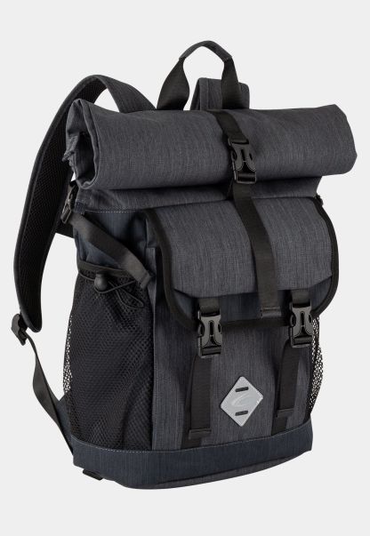 Intuitive Bags & Backpacks Camel Active Dark Grey Menswear Satipo Backpack In Nylon