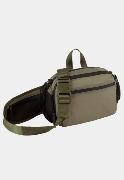 Cutting-Edge Dark Green Bags & Backpacks Nylon Belt Bag Camel Active Menswear