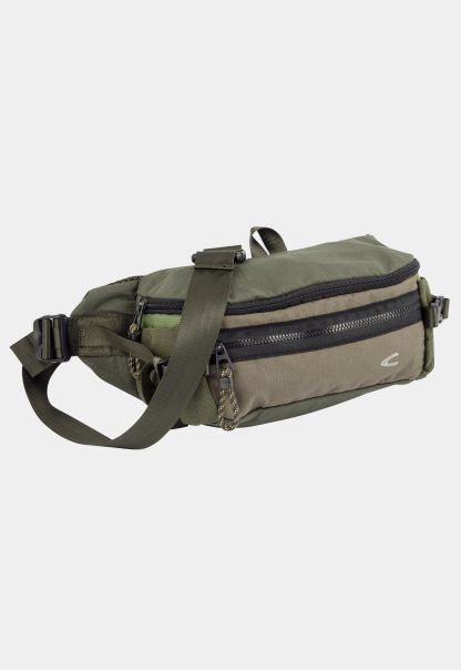 Menswear Refined Camel Active Bags & Backpacks Beltbag Frederic Made Of Robust Material Mix Khaki