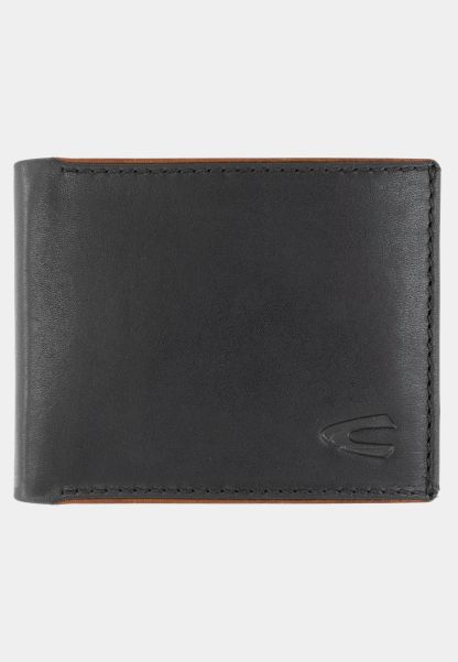 Professional Camel Active Wallet From Genuine Leather Wallets & Cases Menswear Black