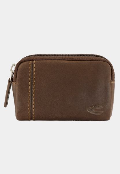 Key Case Made From Genuine Leather Wallets & Cases Menswear Camel Active Ignite Brown