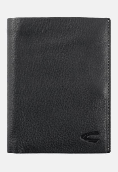 Menswear Leather Wallet Black Cost-Effective Camel Active Wallets & Cases