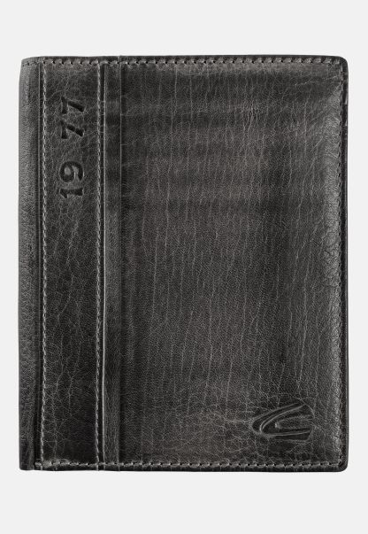 2024 Wallets & Cases Menswear Wallet Made Of Leather Black Camel Active