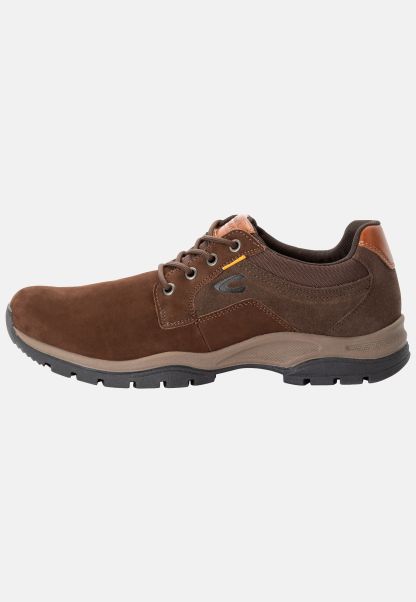 Camel Active Dark Brown Lace Ups Lace-Up Shoes From Nubuck Leather Shop Menswear